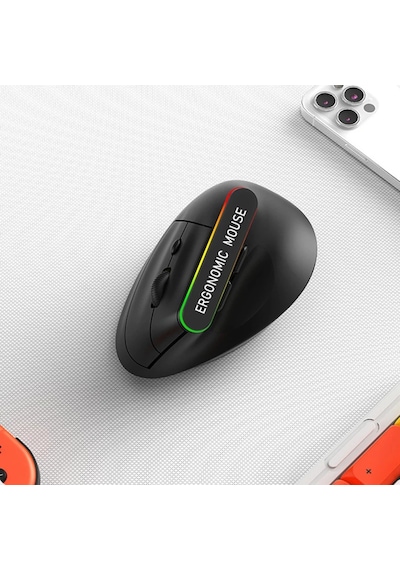 Monozone Ergonomik Kablosuz Mouse Rgb Işıklı Bluetooth Dikey Duruş Tasarımı Taşınabilir Sessiz Bt+2.4g Çift Modlu Ofis Oyun Evrensel Kullanım İçin Ergonomik Mouse Monozone Ergonomik Kablosuz Mouse Rgb Işıklı Bluetooth Dikey Duruş Tasarımı Taşınabilir Sessiz Bt+2.4g Çift Modlu Ofis Oyun Evrensel Kullanım İçin Ergonomik Mouse