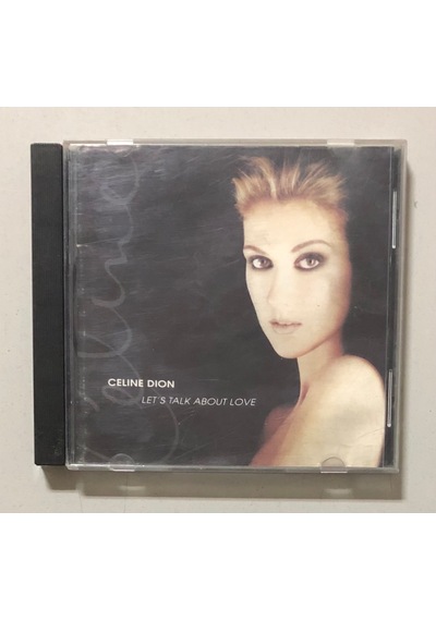 Celine Dion Lets Talk About Love Cd Orjinal Dönem Baskı