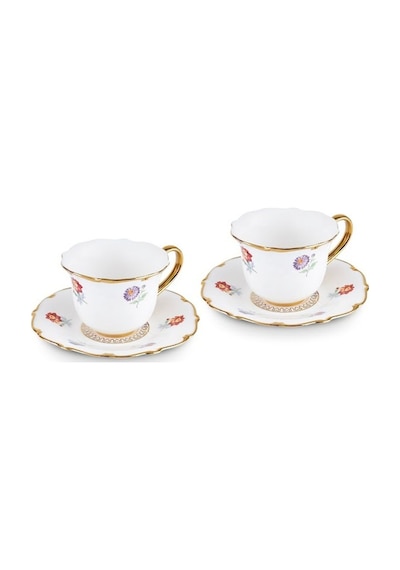 Karaca  Royal Bone Diana 2 Kişilik Çay Fincan Takımı