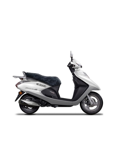 Deeb Honda Spacy Kamuflaj Sele Kılıfı Siyah Kamuflaj