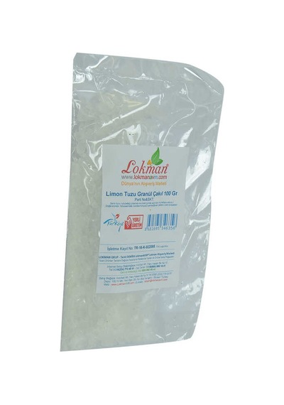 Limon Tuzu Granül Çakıl 100 Gr Paket