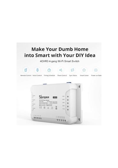 Sonoff 4Ch-R3 Smart Swıtch