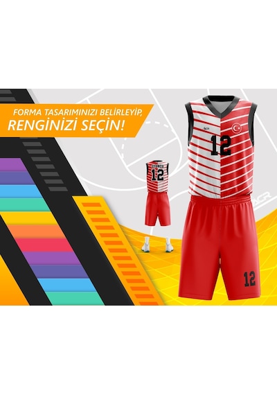 Acr Giyim Kişiye Özel Basketbol Forması - Dizayn : Çam