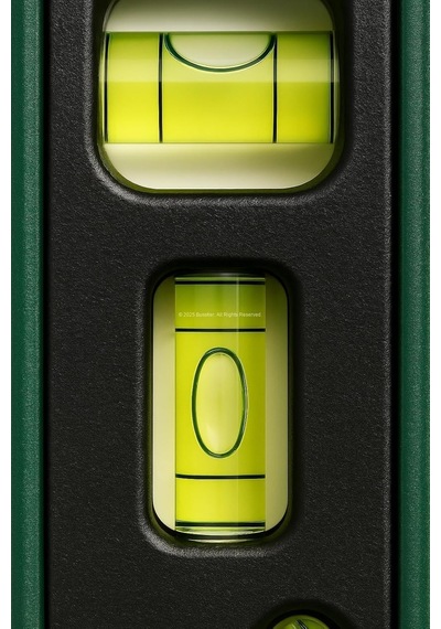 Mini Su Terazisi, 3 Gözlü, 2 Mm Hassasiyet, Yatay Dikey Ve 45 Ölçüm, Ergonomik Taban, Darbeye Dayanıklı, Raf