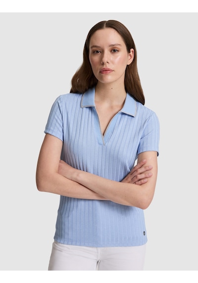 Pierre Cardin Kadın Mavi Tişört Basic 50320697-vr249