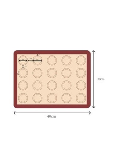 EPİNOX SİLİKON MAKARON MATI 40X30 CM (SMM-43)