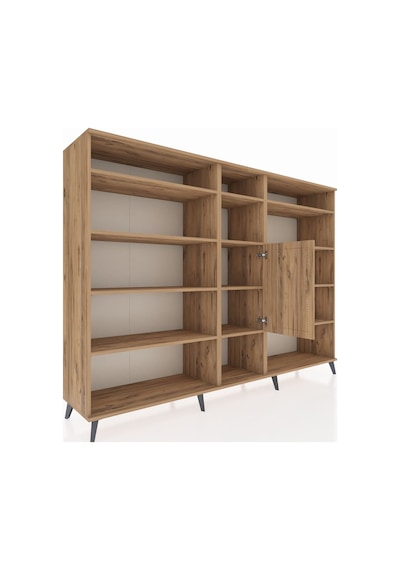 Hyperion Dolap 12 Raflı Tek Kapaklı 220x44x163 Çam-çam Çam-çam Hyperion Dolap 12 Raflı Tek Kapaklı 220x44x163 Çam-çam Çam-çam