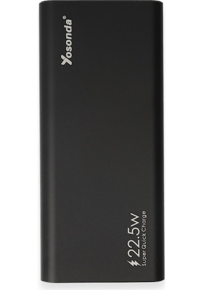 Yosonda A51 22.5W Qc3.0 Led Ekranlı Powerbank