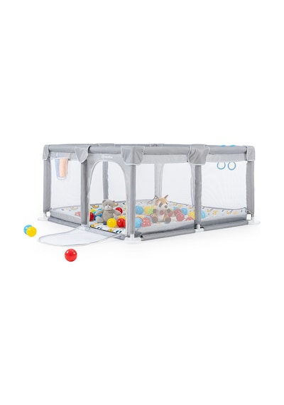 Playard Maxi Güvenli Bebek Ve Çocuk Oyun Alanı Oyun Parkı 150x150cm Oyun Matı Ve Topları Açık Gri Playard Maxi Güvenli Bebek Ve Çocuk Oyun Alanı Oyun Parkı 150x150cm Oyun Matı Ve Topları Açık Gri