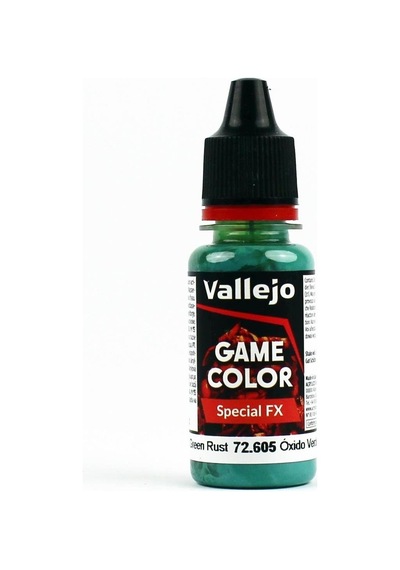 18 Ml. Green Rust Special Fx Game Color Serisi Maket Boyası, Vallejo 72605 Standart