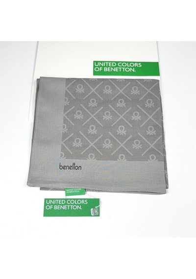 Benetton Elegante Uno Şal 1026 Yeni Gri