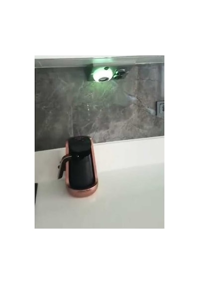 Masfitech Tezgah Altı Bluetooth Müzik Çalar Priz Uzatma Kablolu Gümüş