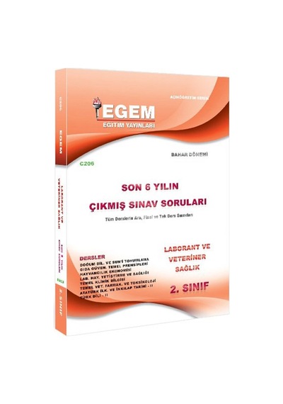 Aöf Laborant Ve Veterinerlik Bahar Konu Ve Çıkmış Sorular Seti