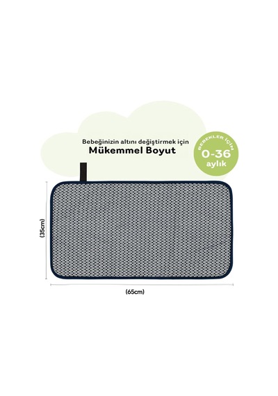 Xmlbayiciniz Bebek Bakım Örtüsü, Bebek Alt Açma Minderi, Su Geçirmez Bebek Minderi, Planets