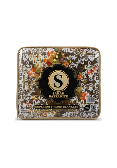 Sarar 4kg Kabartmalı Emboss Battaniye Çift Kişilik 200x240 10