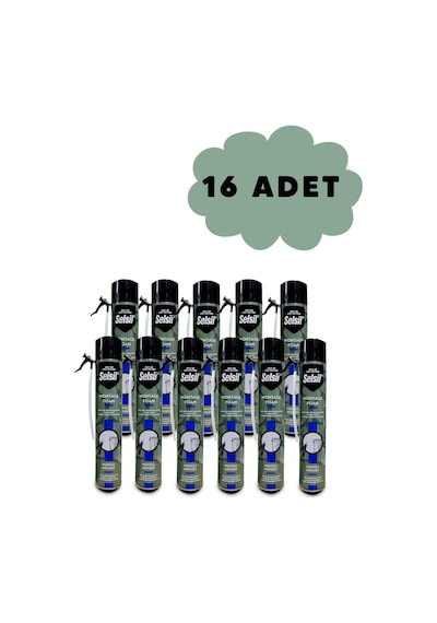 Yüksek Kalite Montaj Köpüğü 750ml 600gr 1 Koli 16 Adet
