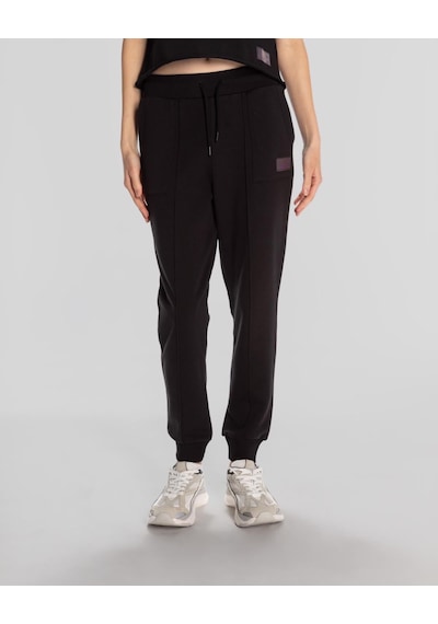 Kappa Authentic Jemima Pants Kadın Siyah Regular Eşofman Altı