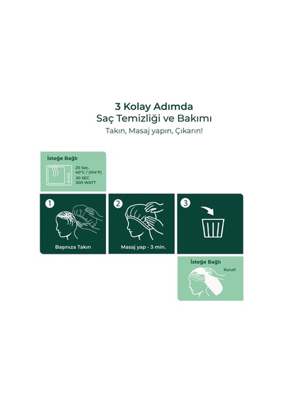 Med-cover Saç Yıkama Bonesi X 5 Adet