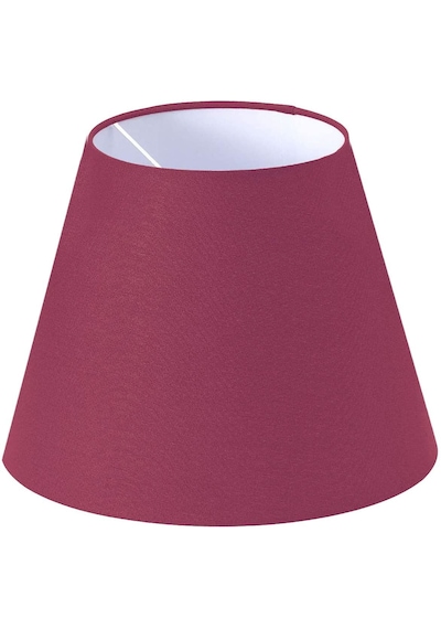 Abajur Başlık Bordo Konik Şapka 25x15x20 CM Dekoratif Tasarım Bordo