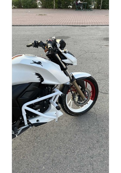 Tvs Rtr Apache 200 Ön Koruma Demiri Beyaz