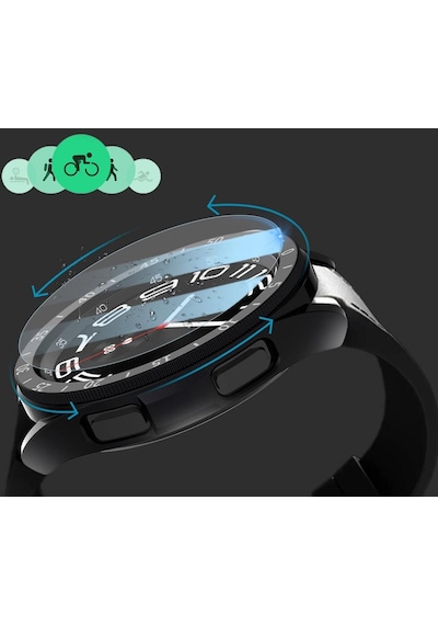 Samsung Galaxy Uyumlu Watch 6 Classic 47mm Sert Pc Kasa Ve Ekran Koruyucu Sport Watch 29