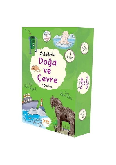4. Sınıf Doğa Ve Çevre Serisi 10 Kitaplık Set / Ülkü Duysak