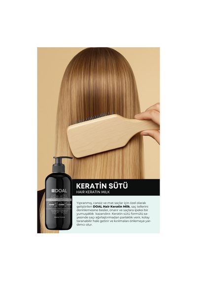 Güçlendirici, Besleyici Ve Onarıcı Saç Bakım Sütü Keratin & Biotin 500 Ml - 27041028 Güçlendirici, Besleyici Ve Onarıcı Saç Bakım Sütü Keratin & Biotin 500 Ml - 27041028