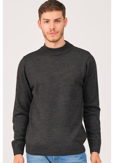 V0004 Dewberry Erkek Turtleneck Kazak-antrasit V0004 Dewberry Erkek Turtleneck Kazak-antrasit