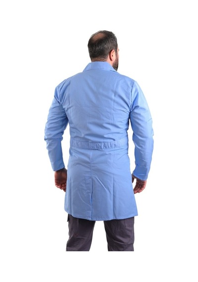 Eser - Erkek Alpaka Önlük Çıtçıtlı- Mavi