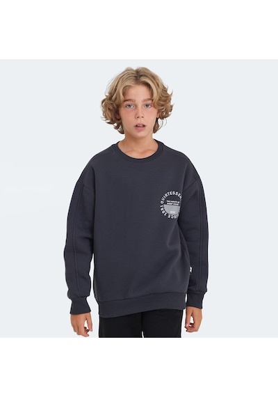 Slazenger LONE Çocuk  Koyu Gri Sweatshirt