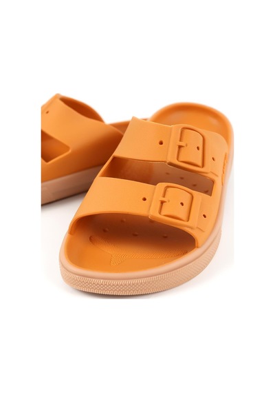 Boatilus Rocksy-f Pumpkin/beige Çocuk Terlik Sarı