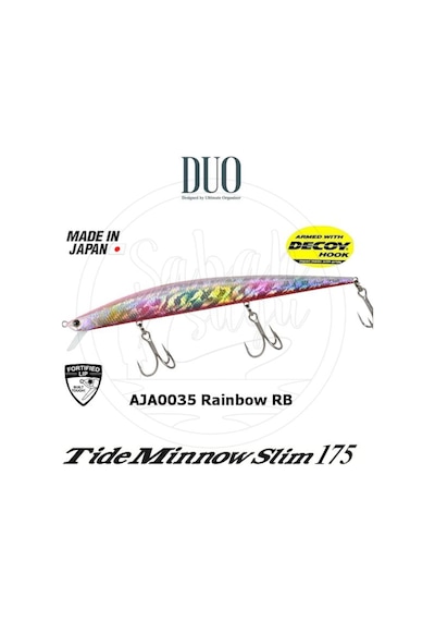 Duo Tide Minnow Slim 175 Aja0035 Rainbow Rb