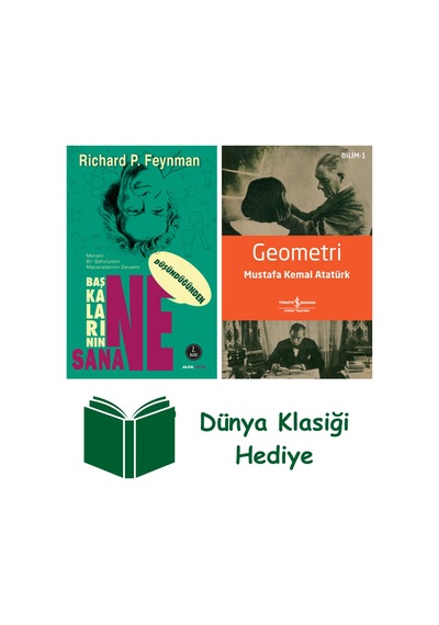 Başkalarının Ne Düşündüğünden Sana Ne + Geometri + Dünya Klasiği Hediye