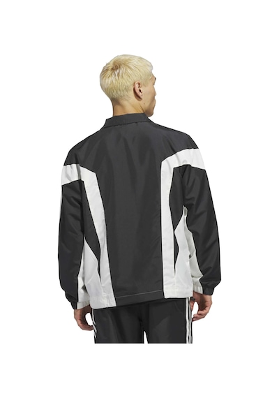 Black Adidas Originals Basketbol Rüzgarlık Mont Windbreak Jkt Jz6965 Siyah