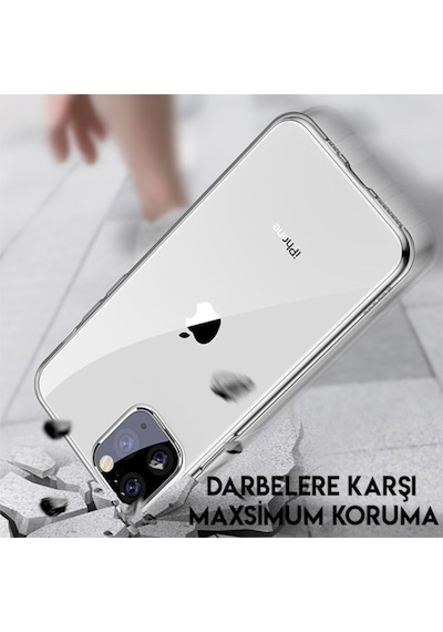 Baseus Simplicity Series Apple Uyumlu iPhone 11 Pro Max 6.5 Kilif Seffaf Gel 471187533
