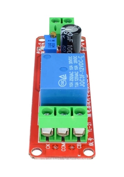 Ne555 Zaman Ayarlı Röle Modülü 12v