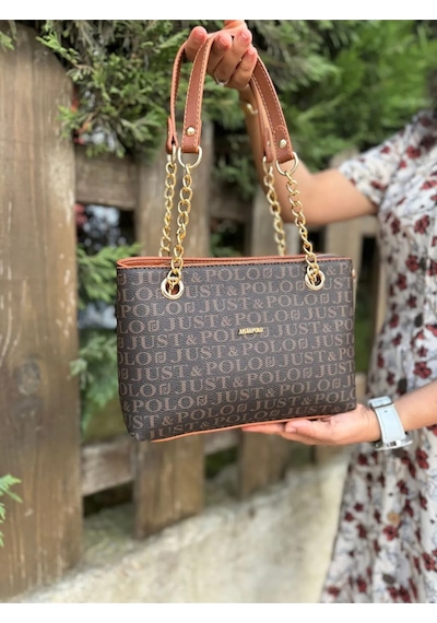 Just Polo Kadın Kahve Camel Yeni Sezon El Ve Omuz Çantası Kahve Taba Yeni