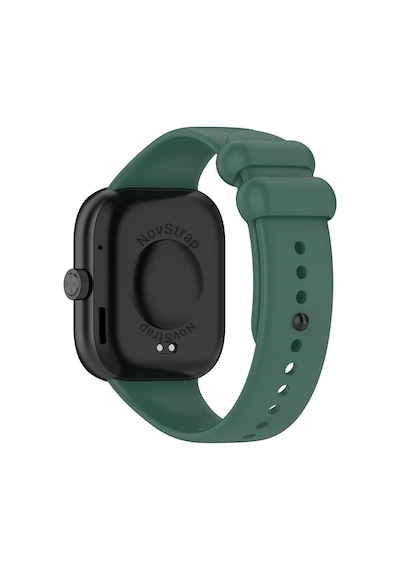 Novstrap Xiaomi Mi Band 8 Pro İle Uyumlu Kordon Kayış Yumuşak Silikon Klasik Kordon
