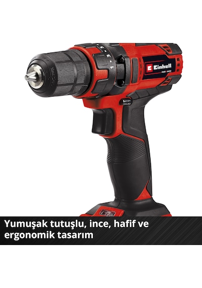Einhell TC-CD 18/35 Li Vidalama + 2.5 Ah Akü + Şarj Cihazı + 28 Parça Bits Uç Seti