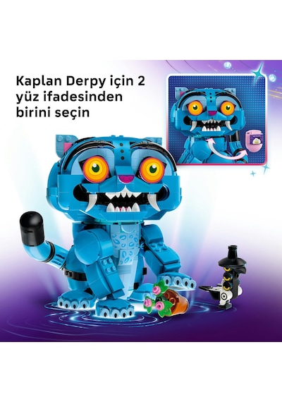 LEGO® KPop Demon Hunters Kaplan Derpy ve Kuş Sussie 72537 - 9 Yaş ve Üzeri için Aksesuarlar İçeren Oyuncak Yapım Seti (825 Parça)