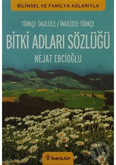 Bitki Adları Sözlüğü Türkçe - İngilizce/ingilizce - Türkçe