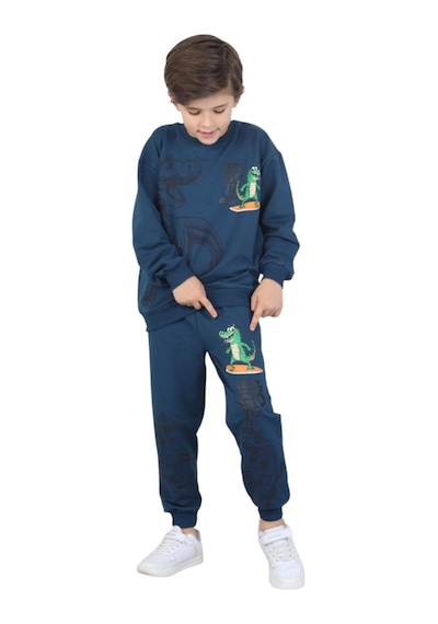 Erdem Kıds Erkek Çocuk Dinozor Baskılı Pijama Takımı İki İplik Eşofman Takımı Okul İkili Takım Parlament Mavi Parlament Mavi Erdem Kıds Erkek Çocuk Dinozor Baskılı Pijama Takımı İki İplik Eşofman Takımı Okul İkili Takım Parlament Mavi Parlament Mavi