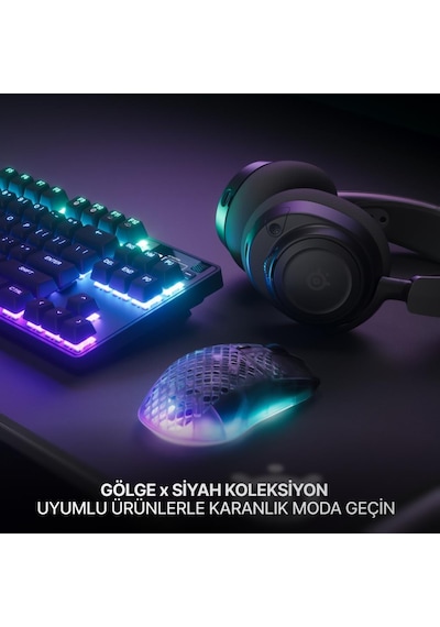 Steelseries Aerox 3 Wireless Gen 2 - Shadow 4K Kablosuz Gaming Mouse