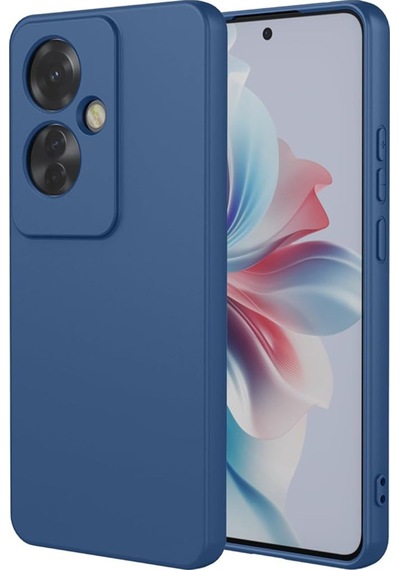 Oppo Reno 11f Uyumlu Kılıf First Silikon - Lacivert