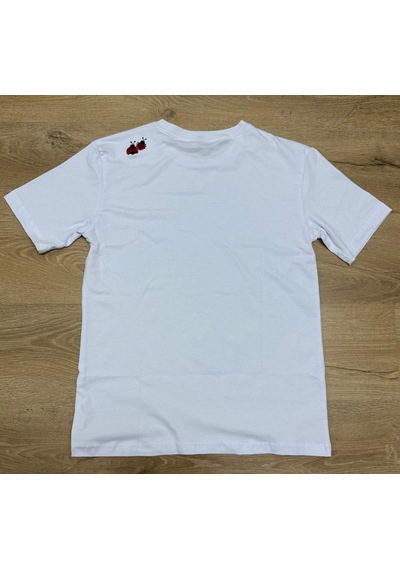 Yubistitch Tshirt Nakış İşlemeli Karahindiba- Penye- Beyaz