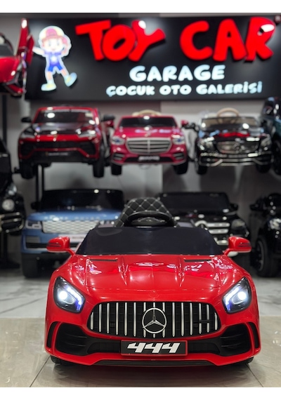 Mercedes Gt Akülü Araba 12 Volt 1-6 Yaş Önerilir. Kırmızı