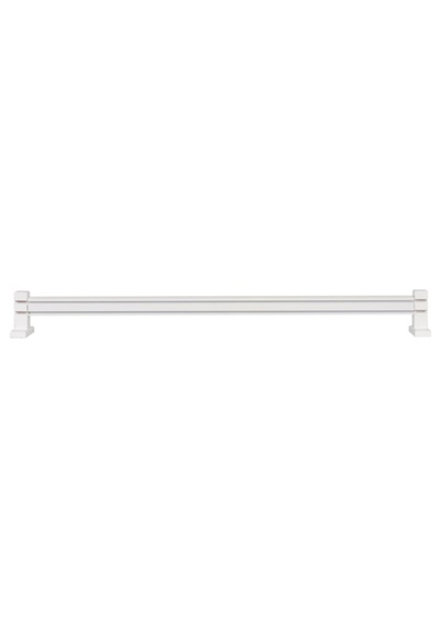 Ahşap Başlıklı Alüminyum Dekoratif Ray Korniş Beyaz 150 Cm Genel