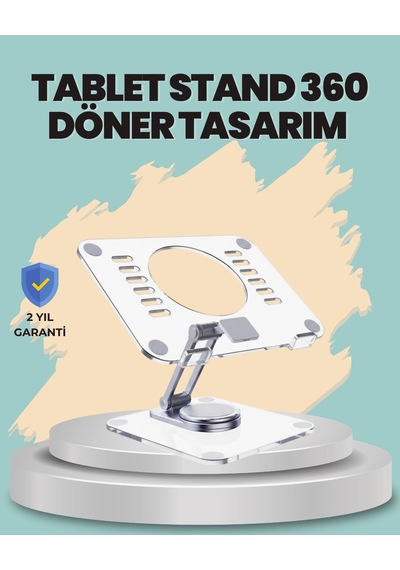 Mey Najmaddin Çift Eksenli Ayarlanabilir Tablet Destek Standı Najmaddin Belirtilmemiş