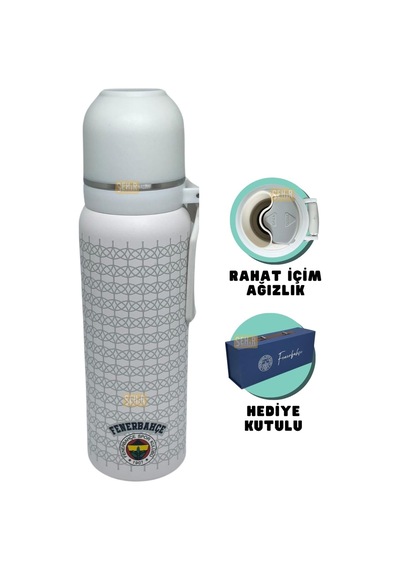 Çelik Termos Bardaklı Kapak