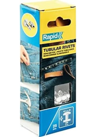 Deri İçin Delikli Perçinler, 8 Mm Başlı Perçinler, Gümüş Renkli, 25 Adet 2 Parça